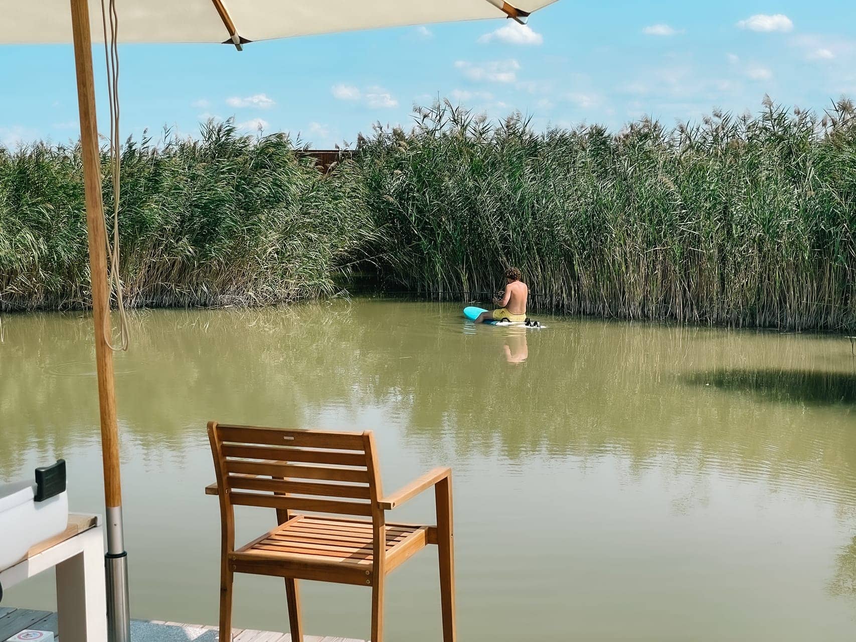 Seehütte Sonnenschilf – SUP