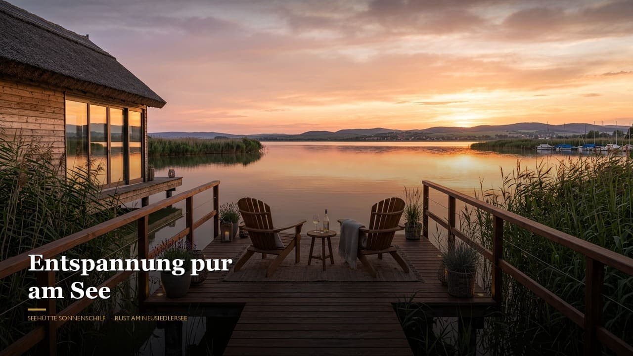 Holiday Home Lake Neusiedl: Rent a Lake Cottage for Your Dream Vacation Right on the Water