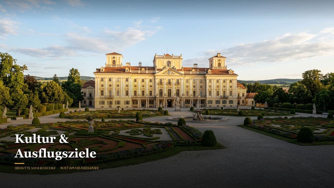 Ausflugsziele Burgenland: Schloss Esterházy, Seefestspiele & die Altstadt von Rust