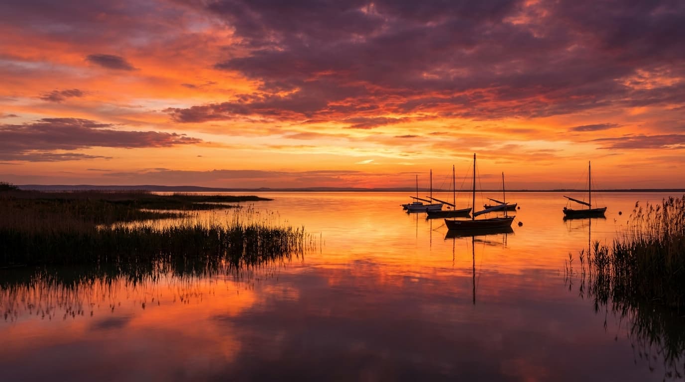 Sonnenuntergang in Rust: Die schönsten Spots für magische Abende am Neusiedlersee