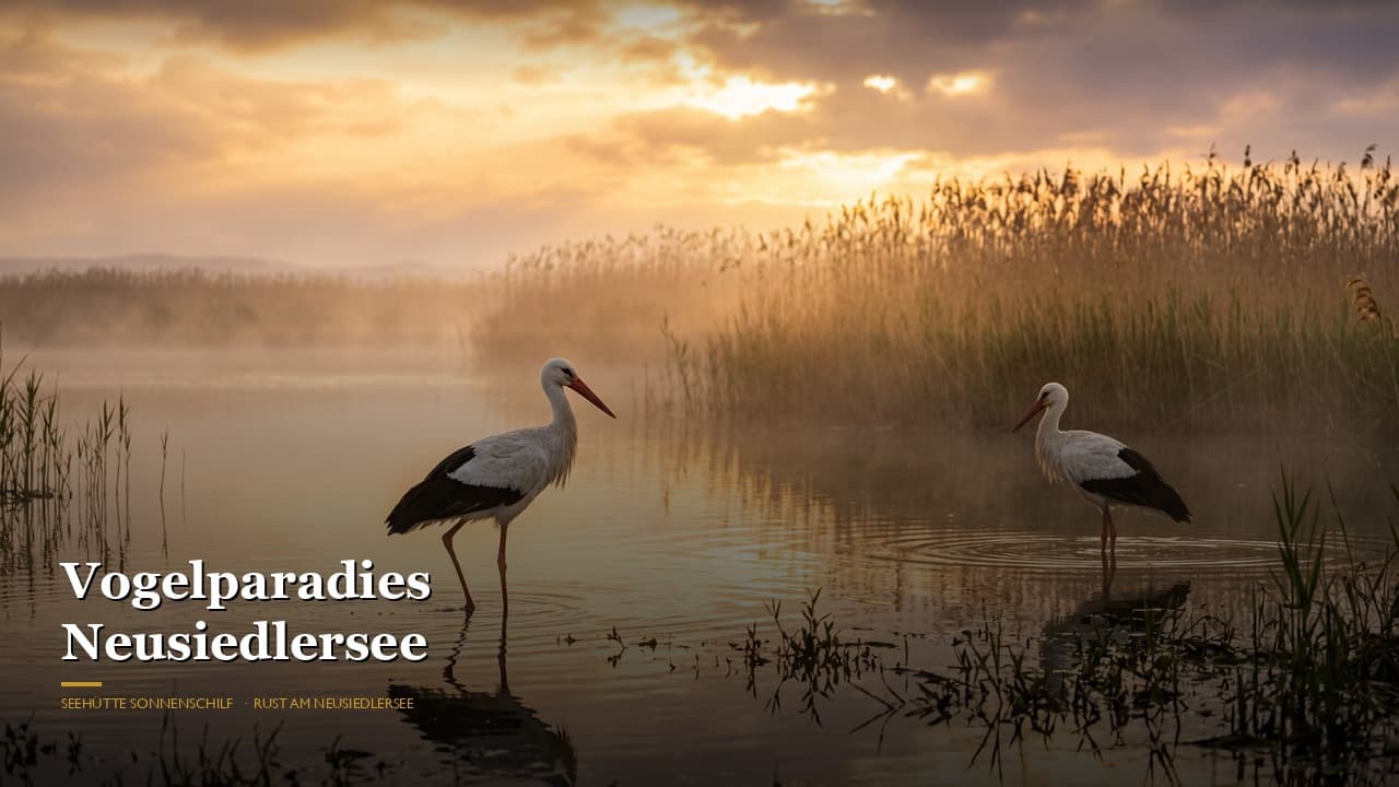 Vogelbeobachtung Neusiedlersee: Nationalpark Seewinkel, Weißstorch & Naturfotografie-Guide